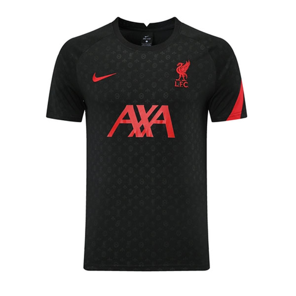 Trainingsshirt Liverpool 2021-2022 Schwarz Günstige Fußballtrikots